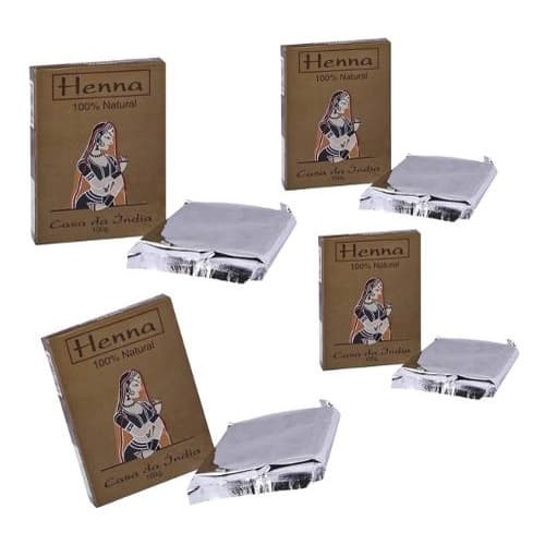 Henna Casa Da Índia Natural Original Entrega Expressa