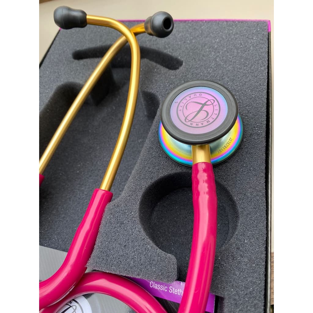 Estetoscópio Littmann Classic III 5806 Raspberry Rainbow - 3M