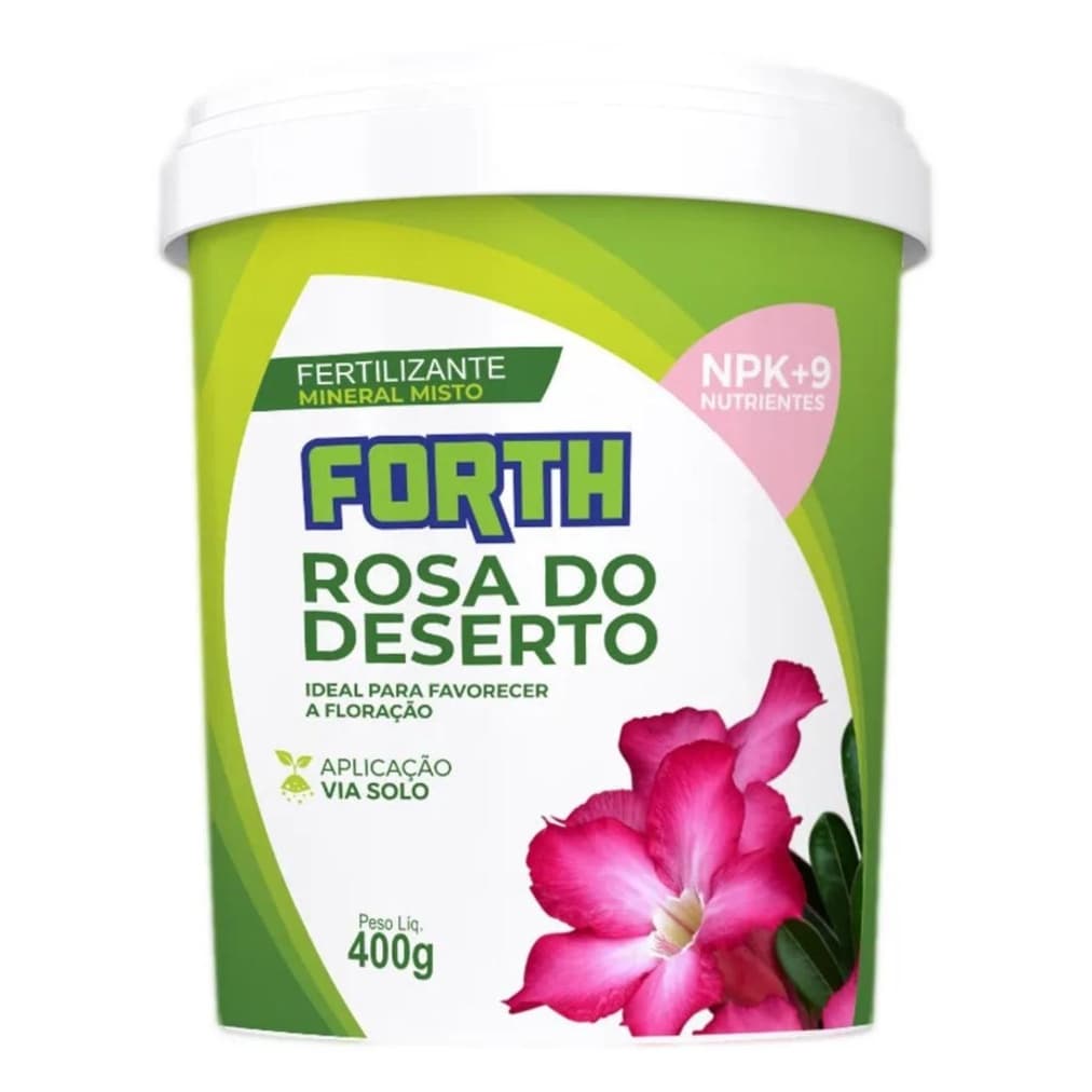 Fertilizante Forth Rosa do Deserto 400g - Forth Jardim