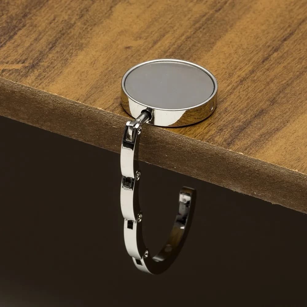 Gancho, Porta Bolsa Portátil De Mesa  1 Un.