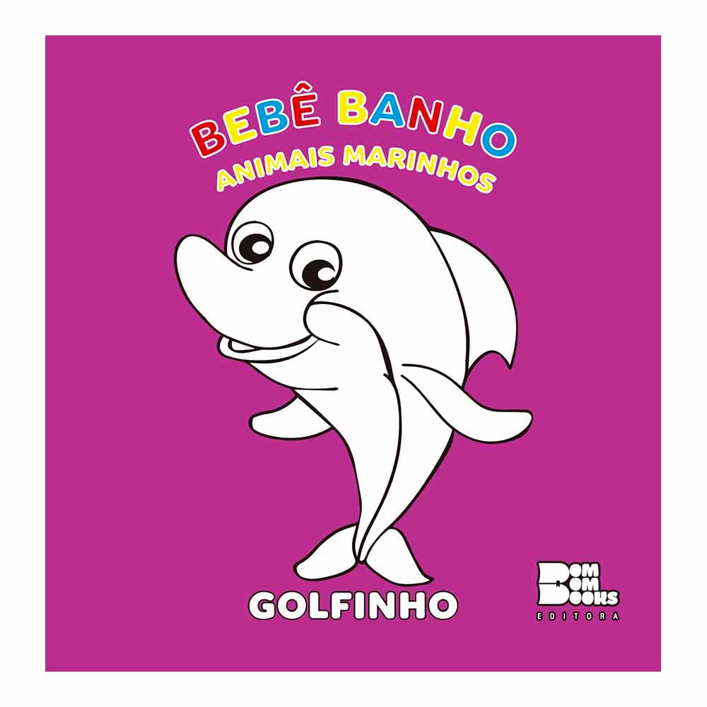 Bebê Banho Colorir: Animais Marinhos