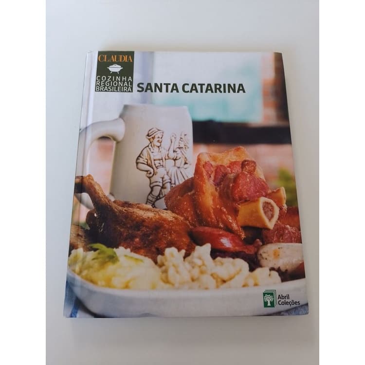 Livro Claudia Cozinha Regional Brasileira S. Catarina R822