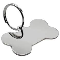 Pingente Pet de identificação Cães e Gatos+ Gravação de nome e telefone GRATIS