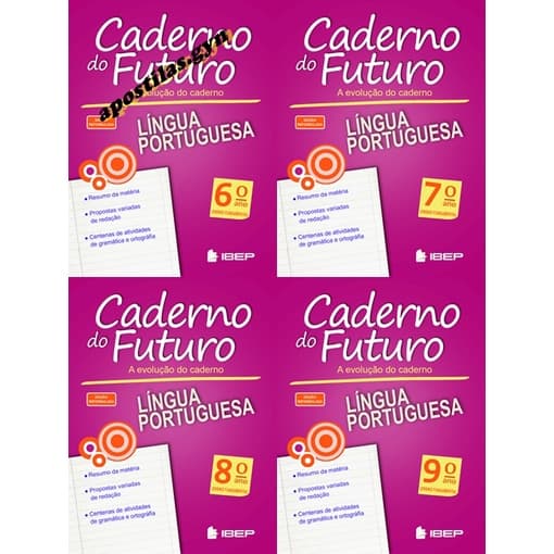 caderno do futuro português 6º ao 9º ano  do professor (com resposta)