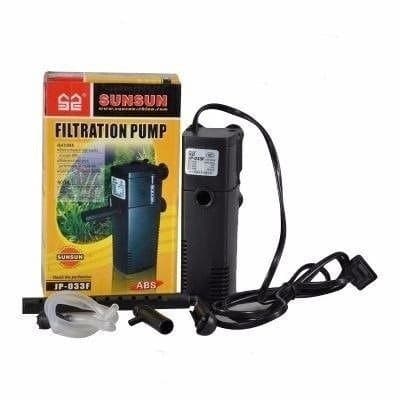 Filtro Interno Com Chafariz P/ Aquário Sunsun Jp-032f - 350l\h Fonte Terrário Aquaterrário