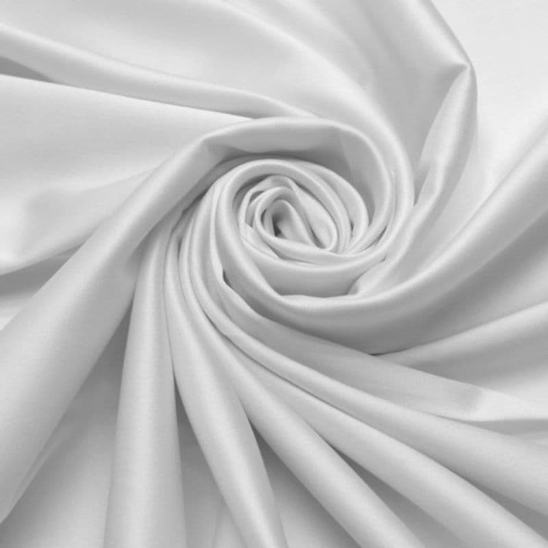 8 METROS CETIM BUCOL TECIDO PARA VESTIDO DE NOIVA BRANCO E OFF (8m x 1,50m)