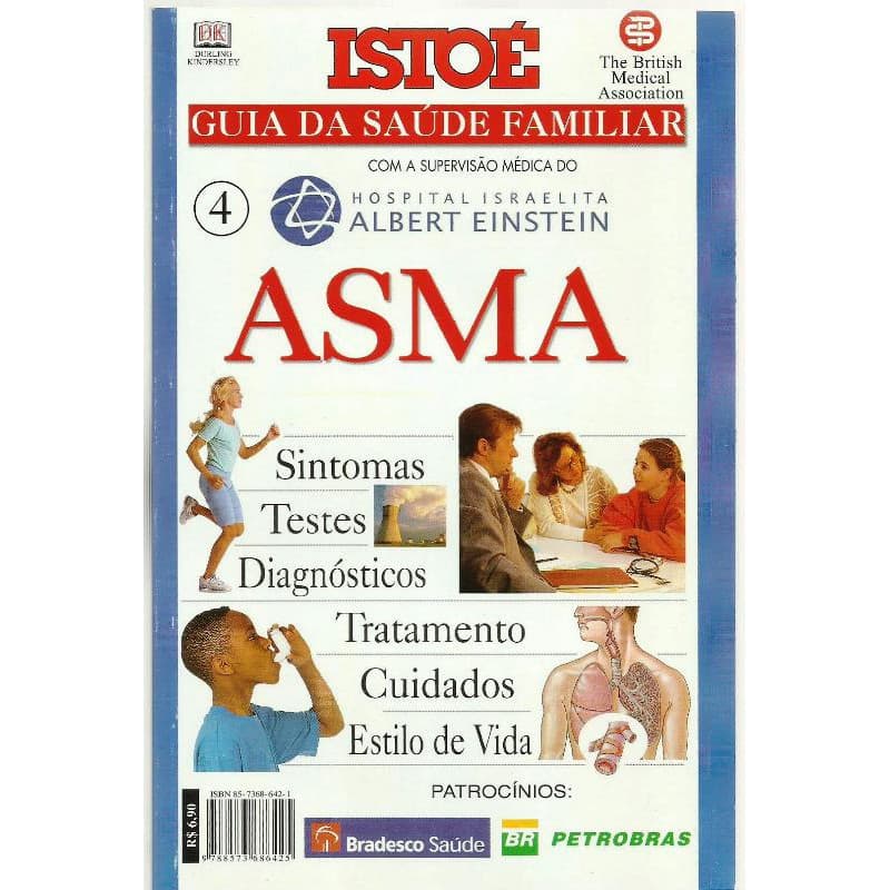 940 Lvr- Livro 2001- Isto É- Guia Da Saúde Familiar Nº 4- Asma- Ilustrado