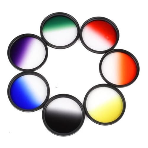 Filtro Nd Graduado 37mm 40.5mm 43mm 46mm 49mm 52mm 55mm 58mm 62mm 67mm 72mm 77mm 82mm
