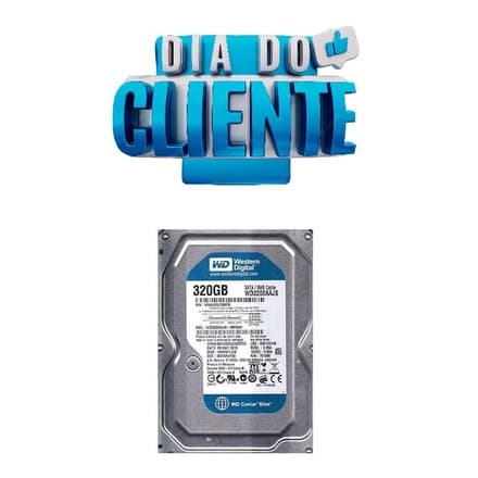 HD Disco Rígido Para Desktop, CPU, Pc Gamer 320GB  - Garantia 3 Meses