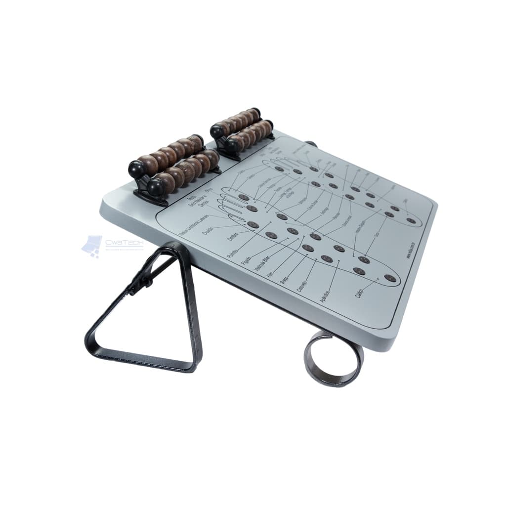 Apoio Ergonômico Para Pés Messageador Magnético Reliza Robust Mdf Nr17