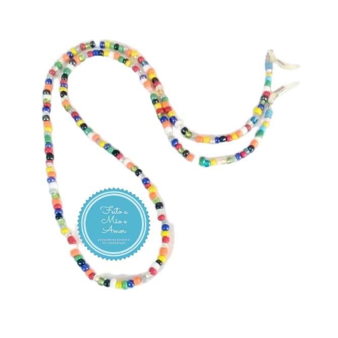Cordinha Cordão Para Óculos Delicado Salva Óculos Miçanga Várias Cores