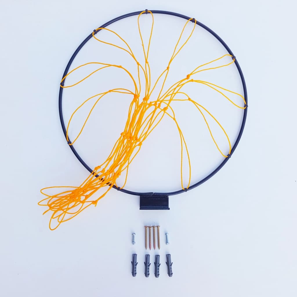 Aro cesta basquete juvenil tamanho bola n7 com rede