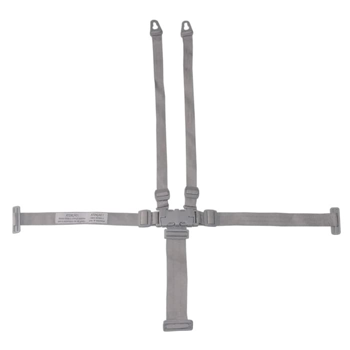 Cinto De Segurança Para Carrinho Cor Cinza - Burigotto