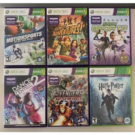 Jogos para Kinect Xbox 360 Original em disco mídia física