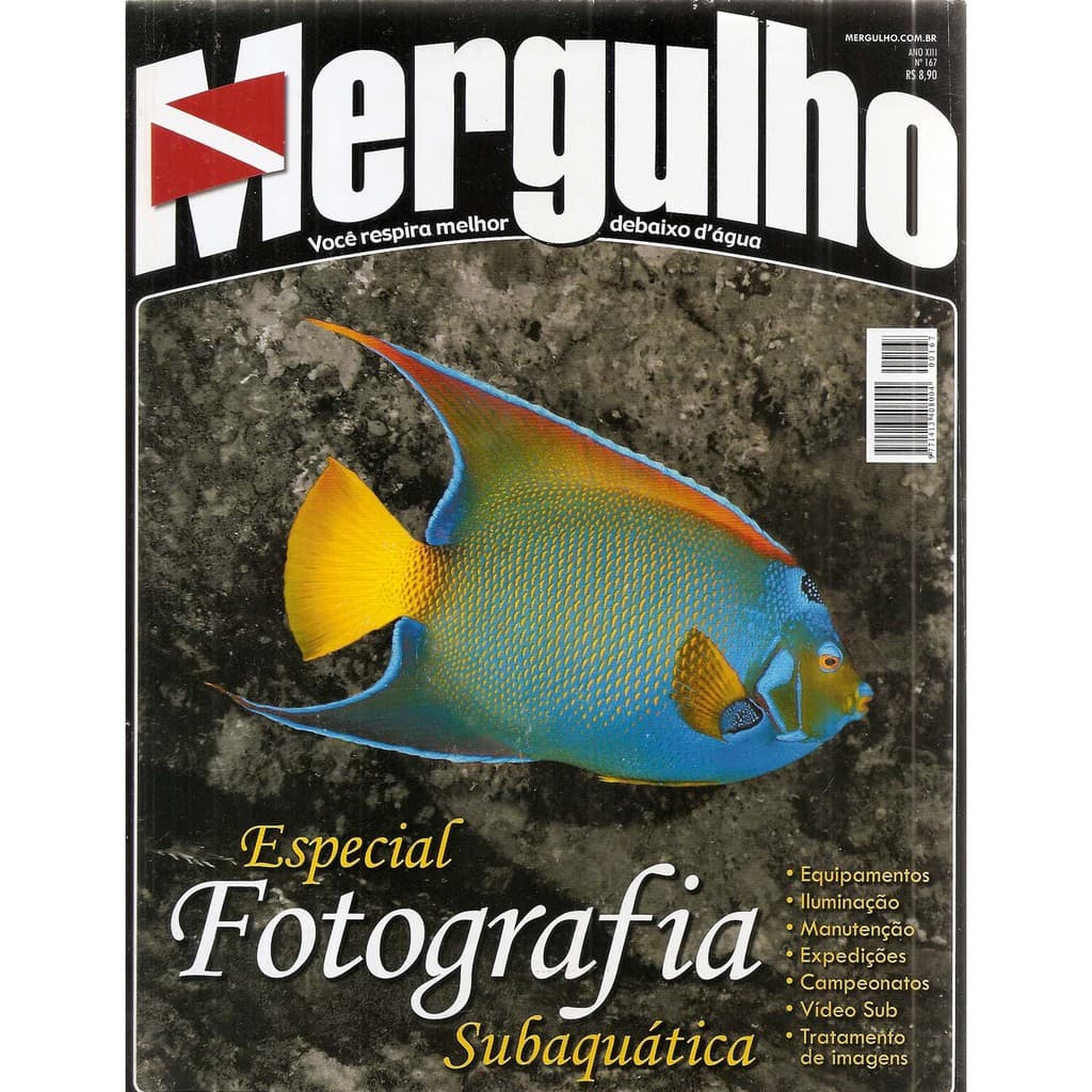Mergulho Nº 167 (junho/2010) - Fotografia Aquática