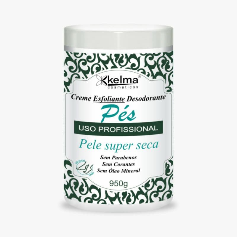 Creme Esfoliante Relaxa Pés 950g Pé liso sem pele morta