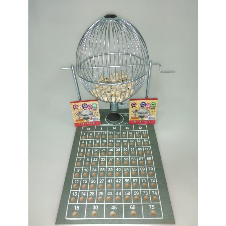 Jogo BINGO Globo N°3 de CROMADO + 200 cartelas