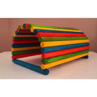 Toca 2 em 1 colorida tamanho G - Gerbil, Camungondo, Porquinho Da Índia, Chinchila, Twister, Hamster, Roedores