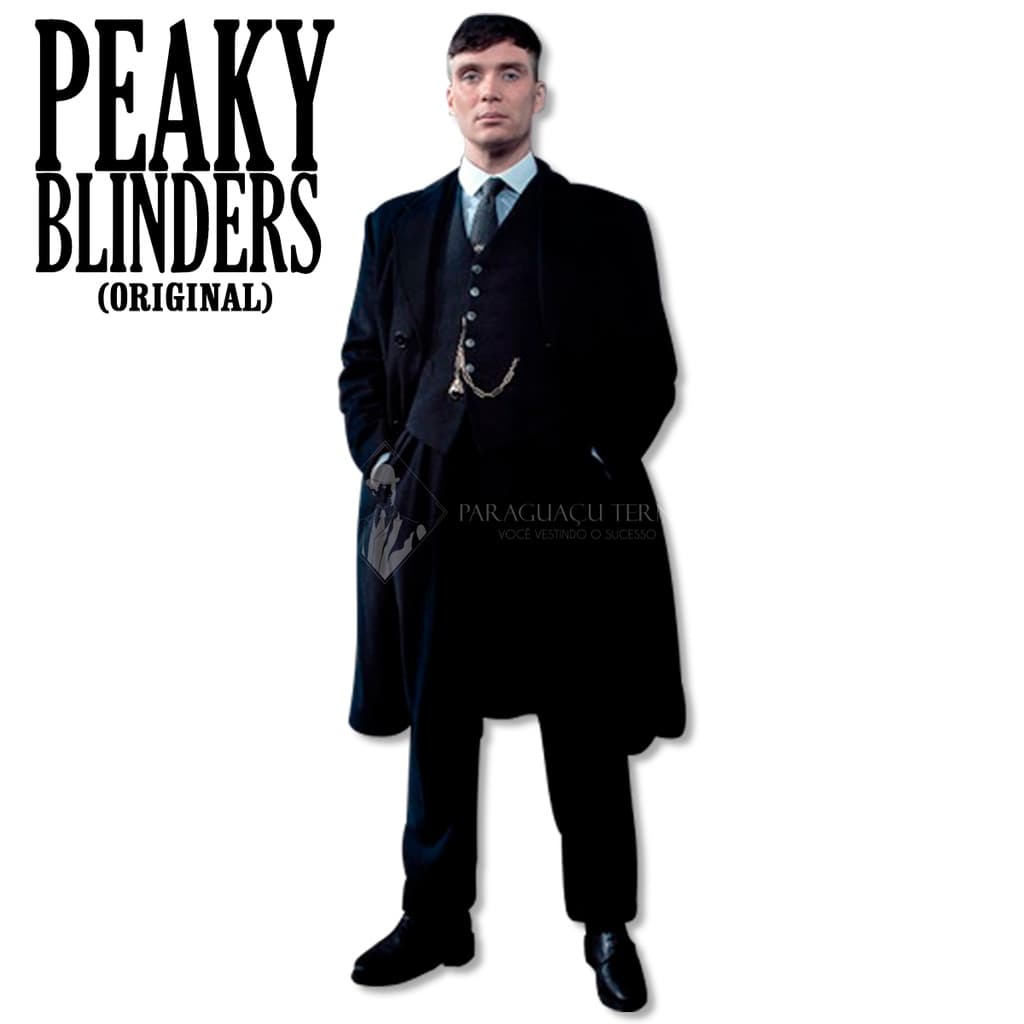 Colete Social Thomas Shelby Slim Masculino Premium C/ Regulagem nas Costas + 5 Cores | Seja um Maldito Peaky Blinders