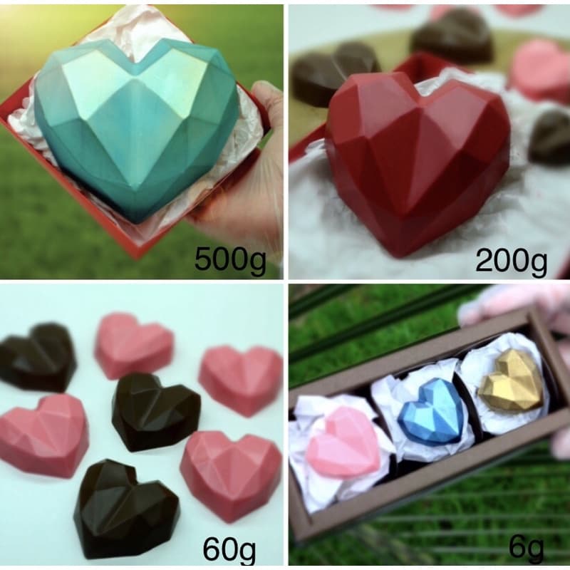 FORMA BWB CORAÇÃO LAPIDADO  – DIA DAS MÃES E NAMORADOS