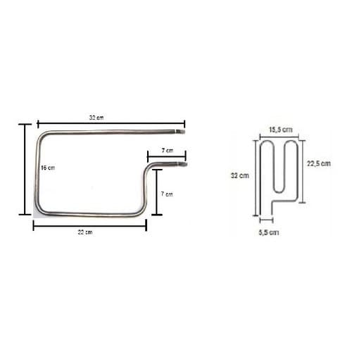 Resistência Elétrica Forno Layr Rubi - Layr Midy 500w 800w 1300w / 110v e 220v