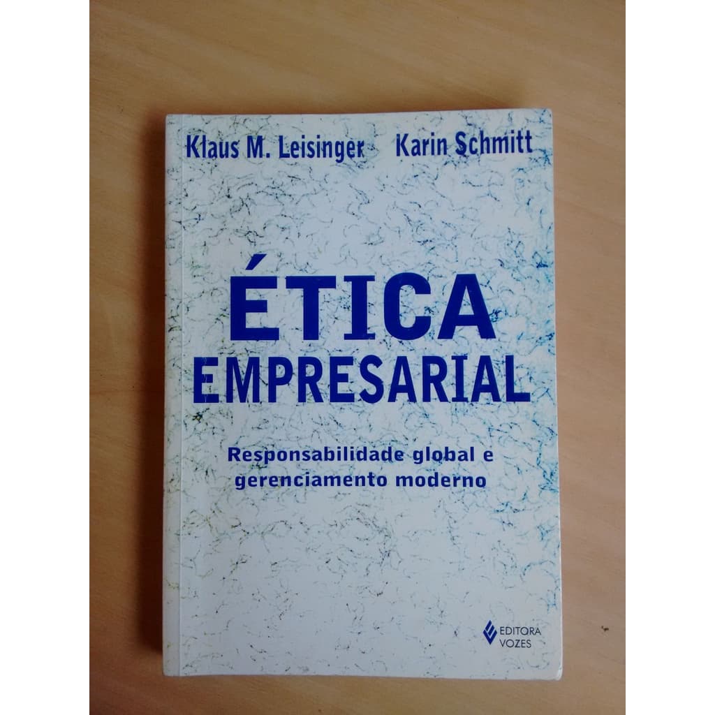 Livro Ética Empresarial Klaus Leisinger Ed Vozes 987o