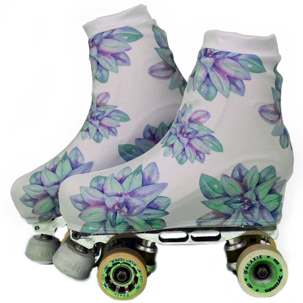 Polaina Cobre Patins Coleção Floral Estampa 1