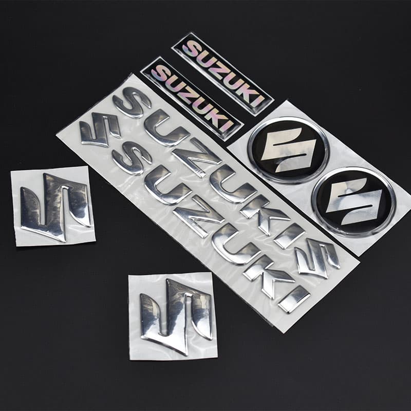 3d Motocicleta Emblema Do Emblema Do Decalque Adesivo Refletivo Para Suzuki Gsxr Sgxr600 Gsxr750 Gsxr1000 Gsxr1300