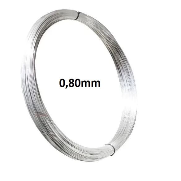 Arame de aço inox polido brilhante Para Snaps, Iscas Artificiais, Encastoador Pesca Empate, molas, gaiolas e etc