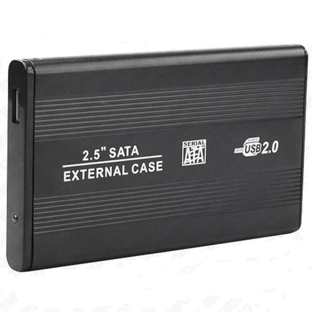 Case  para HD (HD de Notebook) Sata de 2,5" USB 2.0 em Alumínio