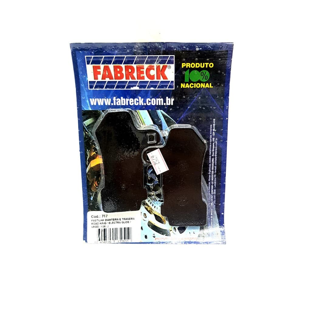 Pastilha De Freio Dianteira Fltrx Road Glide Custom 2010