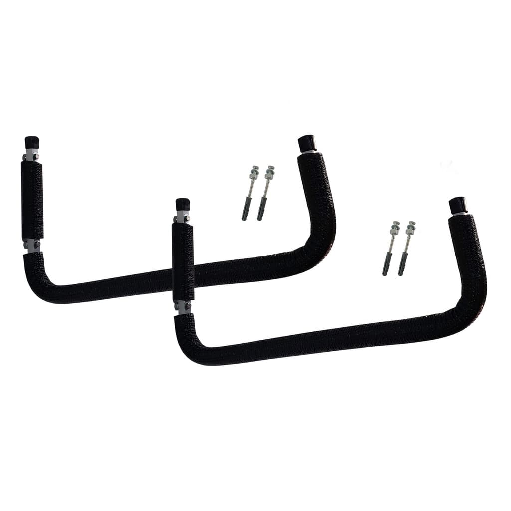 Suporte De Parede Para Caiaque Canoa Alumínio Com Proteção