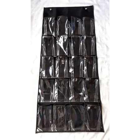 Sapateira 10 pares com bolso trasparente