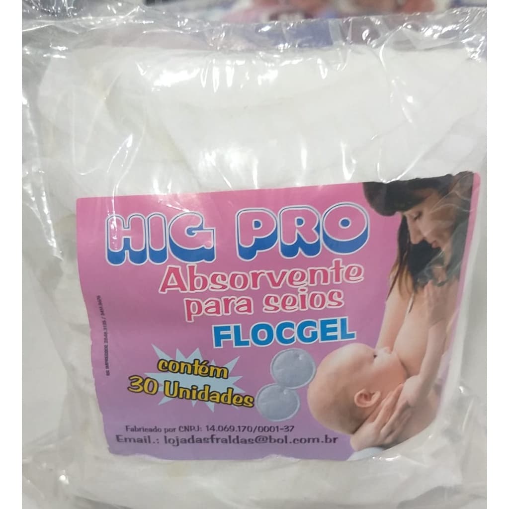 Absorvente De Seios Higpro 240 Unidades  DIA E NOITE