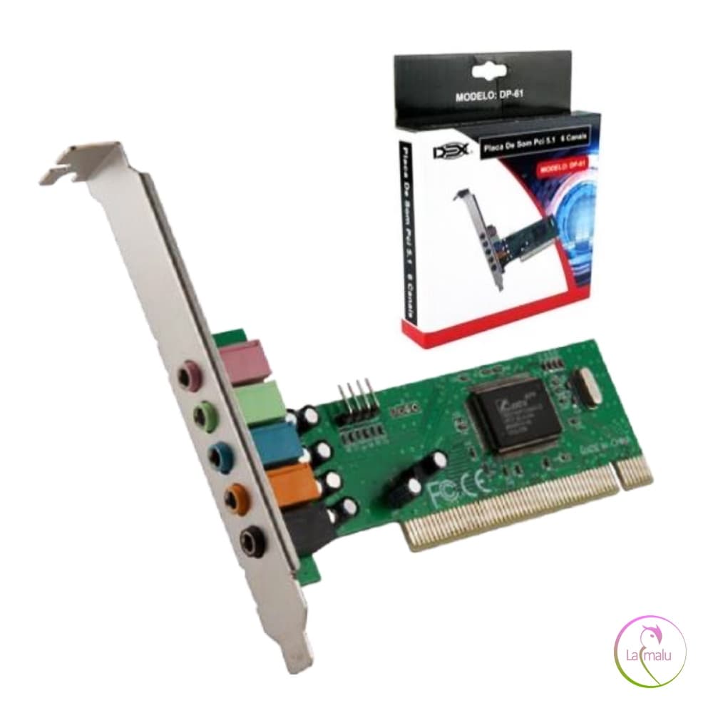 Placa de Som PCI DEX DP-61