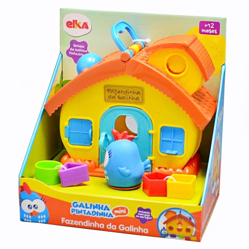 Fazendinha Galinha Pintadinha Mini Atividades - Elka Brinquedos