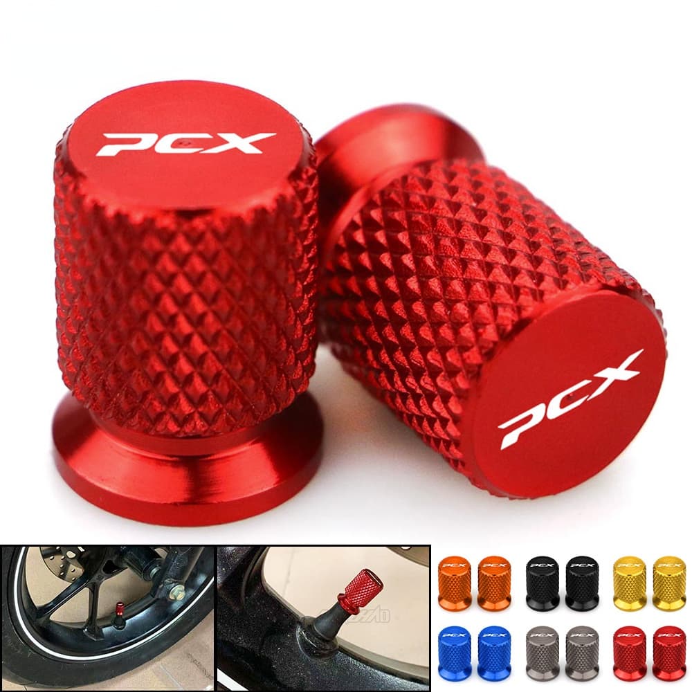 Para HONDA PCX150 PCX 150 ABS 2016 2017 2018 2019 2020 CNC Alumínio Válvula De Pneu Porta Ar Capa Acessórios Da Motocicl