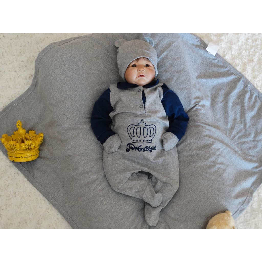 Kit Saída De Maternidade Luxo Príncipe Artur