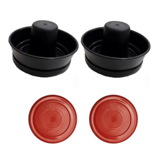 2 Rebatedores 2 Discos Para Mesa Air Game Aero Hockey Matic