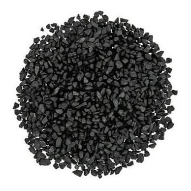 Substrato Aqua Pedra Basalto preto n1 para aquário 1kg