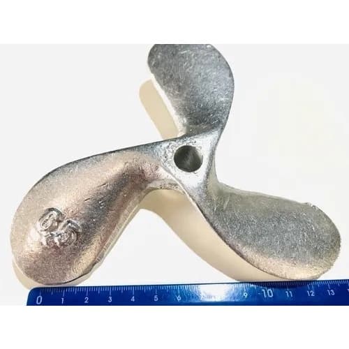 Hélice Motores Rabeta Com 3 Pás 6,5hp Em Alumínio Barco