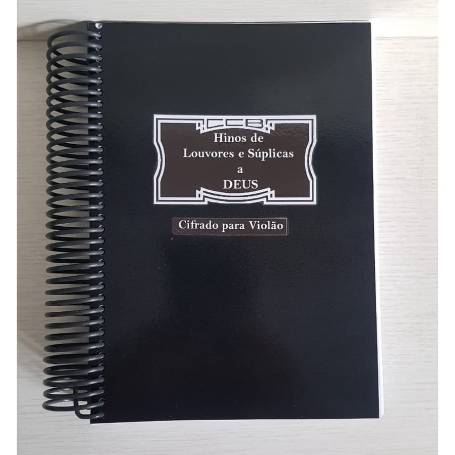 Hinario Nº 5 - Tamanho médio A5 - CIFRADO PARA VIOLÃO CCB - NÃO É CAPA DURA