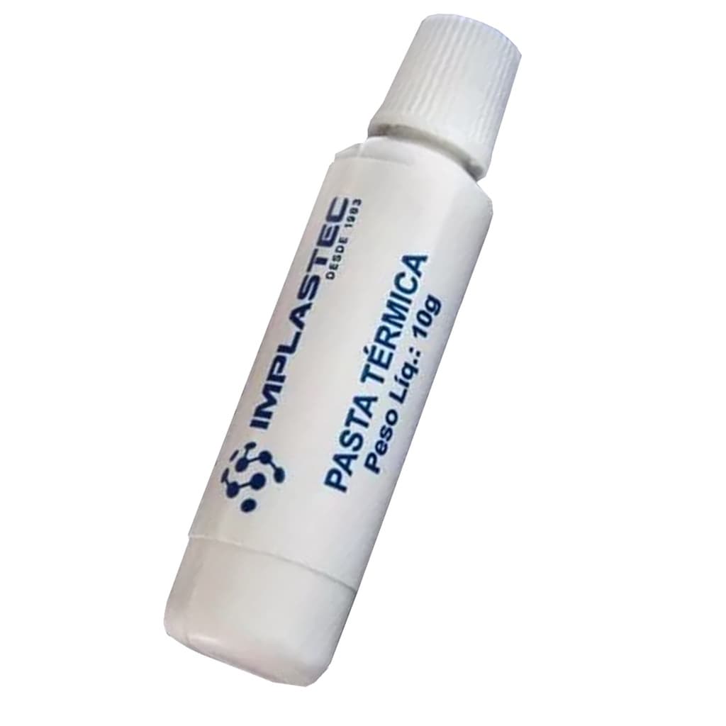 Kit 10 Pasta Termica 10g Implastec Bisnaga