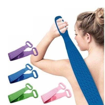 Escova de banho Feito de silicone no Tamanho de 69 x 7x 2 cm SAZ