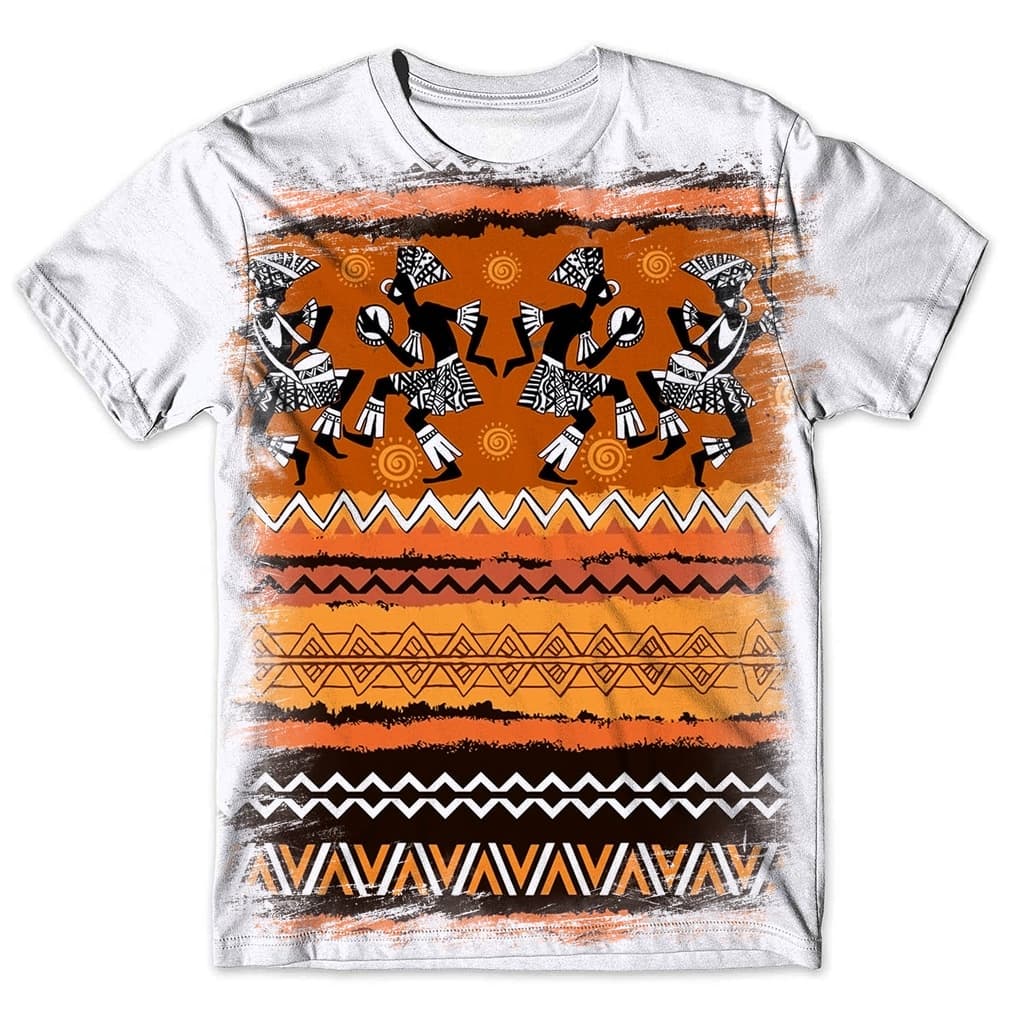 Camisa Camiseta Masculina Africana 33