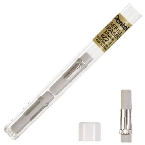 Refil De Borracha Para Lapiseira Pentel - Kit 4 Unidades