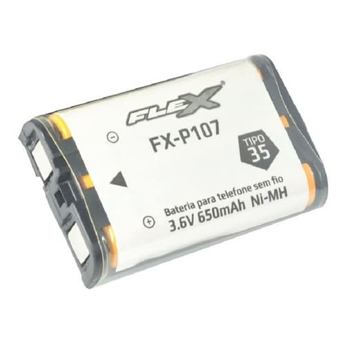 Bat Para Telefone Sem Fio Panasonic Hhr-p107 3,6v 650mah recarregavel