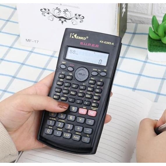 KIT Calculadora Científica Com 240 Funções : Precisão que Apoia o Seu Sucesso Acadêmico MT068 (1)