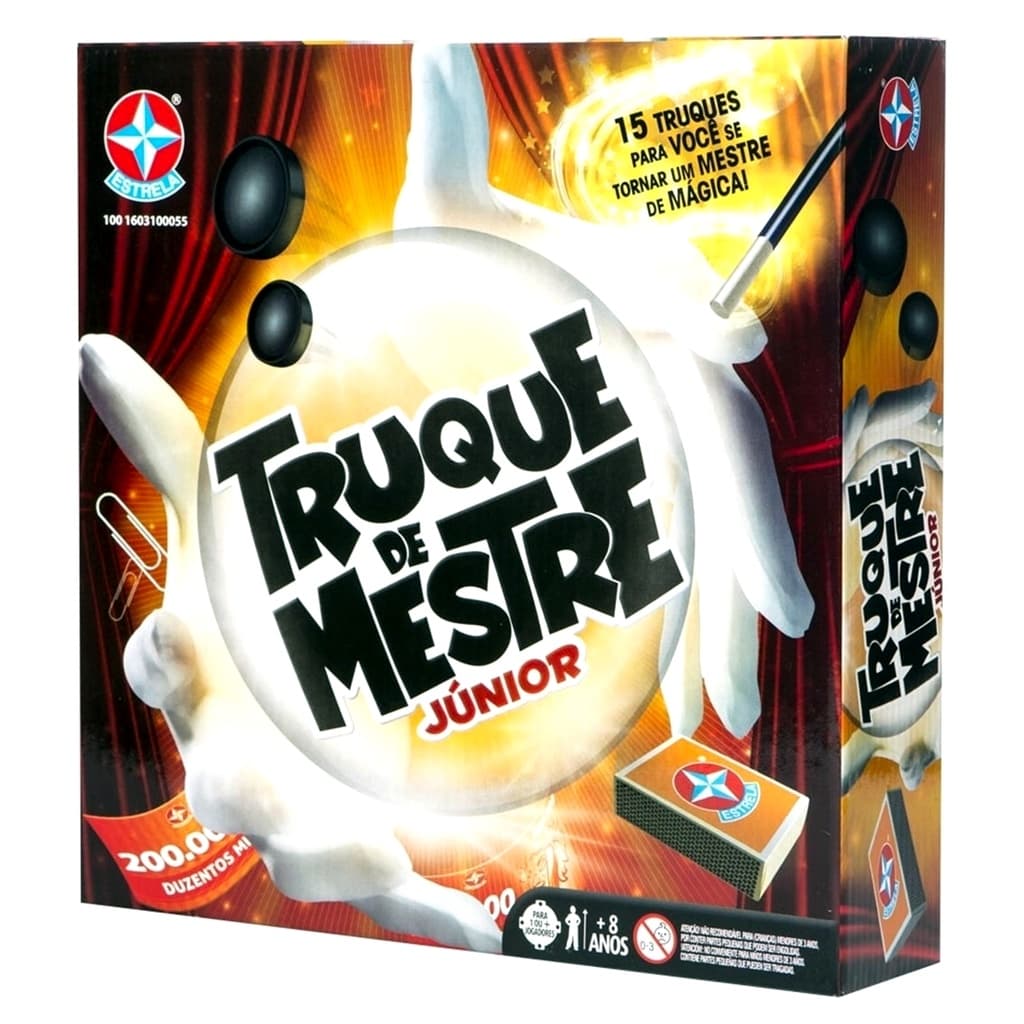 Jogo De Magicas Truque De Mestre Junior - Estrela