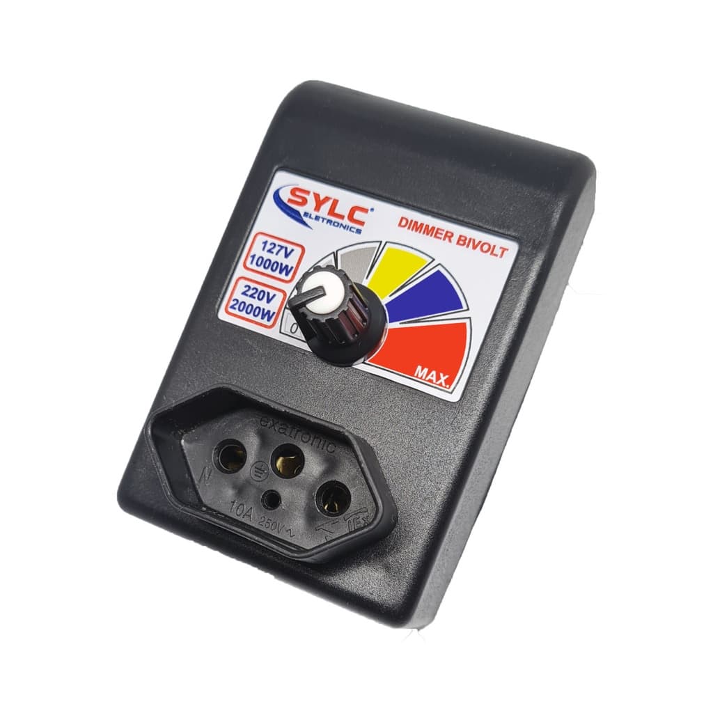 Controlador Eletrônico Bivolt DIMMER 1000/2000w